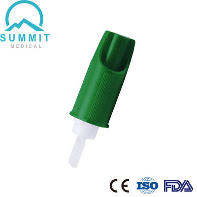 Lancette verdi di sicurezza dell'incisione del tallone di 21G 1.8mm per l'analisi del sangue pediatrica