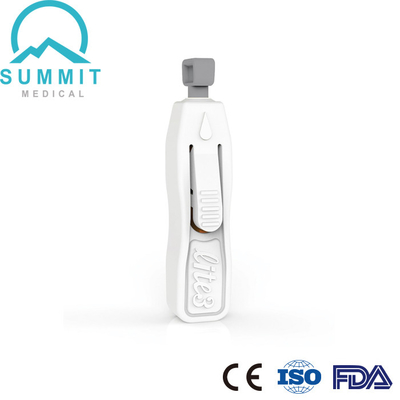 Lancette monouso di sicurezza auto per i sistemi diagnostici 21G 2.4mm 100/Box rosa di Vitro