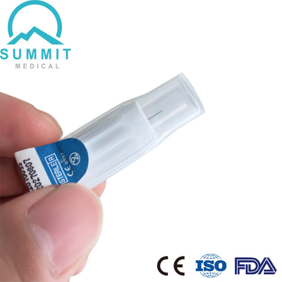 Safety Pen Needle 30G 4mm con tecnologia a parete sottile per iniezione di insulina