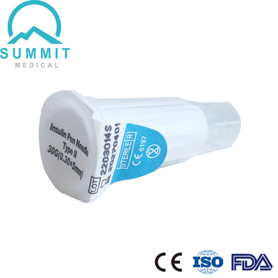 FDA 510K ha approvato l'insulina protettiva Pen Needles 30G 5mm della sicurezza di singola conclusione