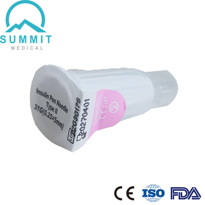 Insulina ritrattabile Pen Needle 31G 5mm di sicurezza con la chiusura del sistema a chiave per Max Protection