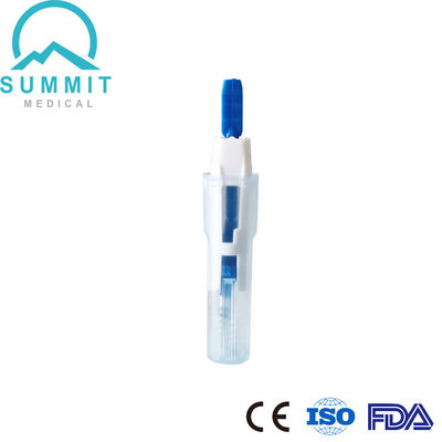 30G 1.5mm Safety Blood Lancet con ago di lancet auto-ritrattivo