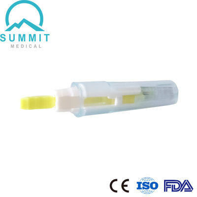 26G Lancetta di sicurezza monouso da 1,8 mm per la raccolta di sangue capillare