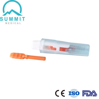 Lancetta di sicurezza 21G 2.2mm per un esame del sangue comodo