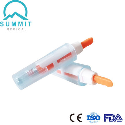 Lancetta di sicurezza 21G 2.2mm per un esame del sangue comodo