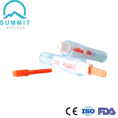 Lancetta di sicurezza 21G 2.2mm per un esame del sangue comodo