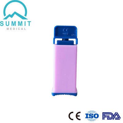 Gamma sterilizzato Lancet di sangue di sicurezza 28G 1.8mm viola 100 per scatola