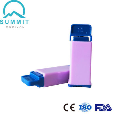 Gamma sterilizzato Lancet di sangue di sicurezza 28G 1.8mm viola 100 per scatola