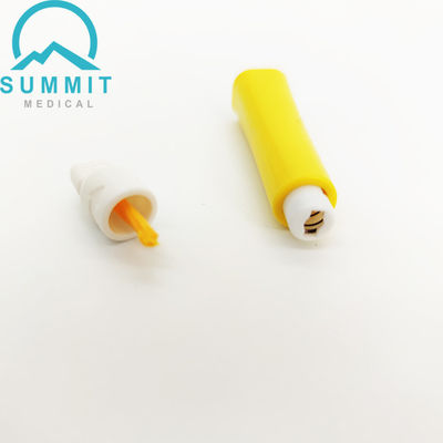 Lancet di sicurezza monouso 21G 2,2 mm per test rapidi giallo 100 per scatola