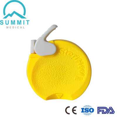 SteriHeel Plus Heel Lancet per neonati 1.0mm*2.5mm, giallo, 50 pezzi per scatola
