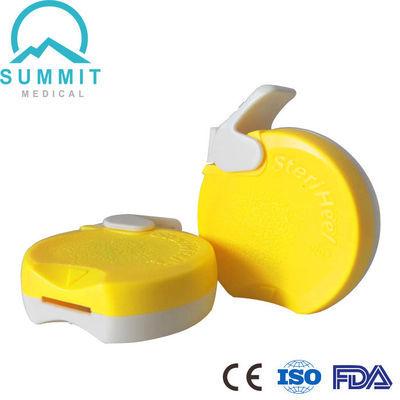 SteriHeel Plus Heel Lancet per neonati 1.0mm*2.5mm, giallo, 50 pezzi per scatola
