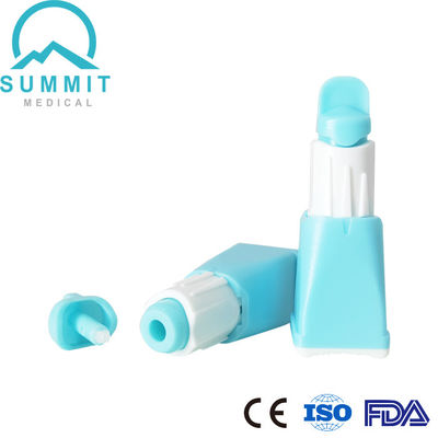 Lancette di sangue di sicurezza auto 23G con 3 profondità 1,3 mm, 1,8 mm, 2,3 mm
