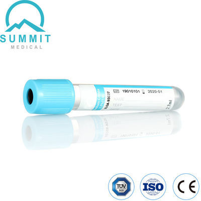 2.7 ml tubo di citrato di sodio, blu chiaro, con additivo di citrato di sodio al 3,2%
