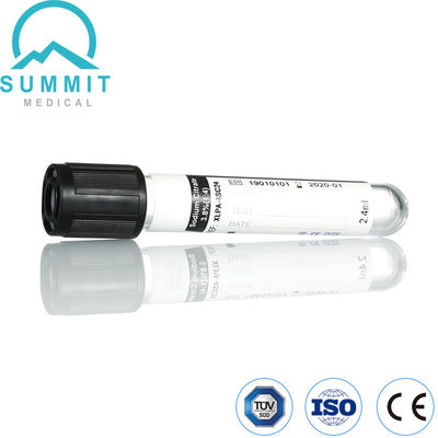 Tubo ESR con additivo di 3,8% di cirtrato di sodio (0,129 mol/l)