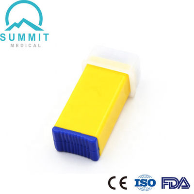 Lancetta sterile di sicurezza con un comando a mano, 26G 1.8mm, giallo, 100 pezzi