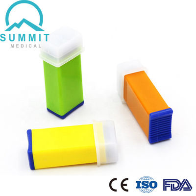Lancetta sterile di sicurezza con un comando a mano, 26G 1.8mm, giallo, 100 pezzi