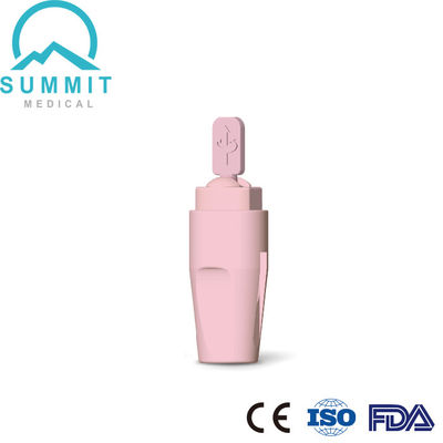 Lancetta di sicurezza clinica del sangue con ago retrattile automatico 28G/1.8mm 30G/1.5mm