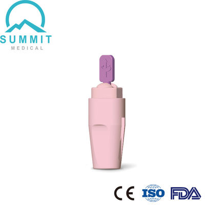 Lancetta di sicurezza clinica del sangue con ago retrattile automatico 28G/1.8mm 30G/1.5mm