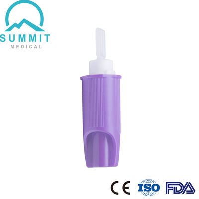 Dispositivo ritrattabile della lancetta di tocco morbido con la porpora di attivazione 30G 1.4mm di pressione