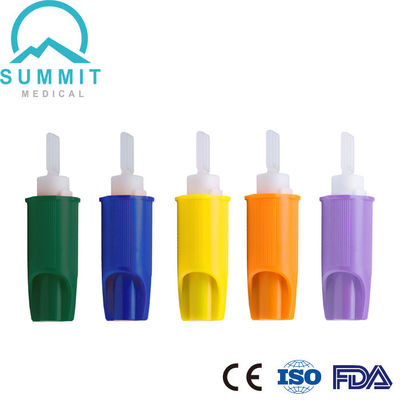 lancette di sangue retrattili automatiche di sicurezza di 21G 23G 26G 28G 30G micro per la prova rapida