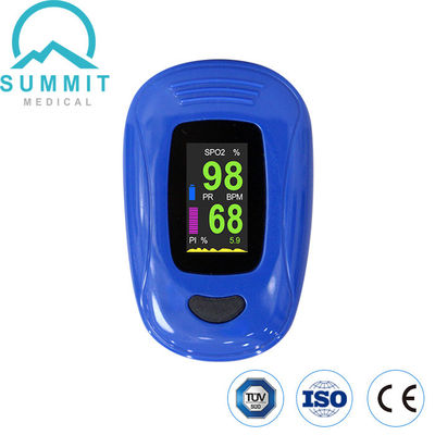 Ossimetro 30bpm-240bpm di impulso della punta delle dita del sangue blu dell'esposizione di OLED