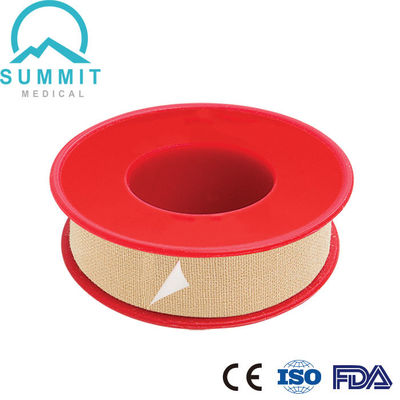 Microporo Tan Surgical Tape Plastic Spool del tessuto di cotone 50mm