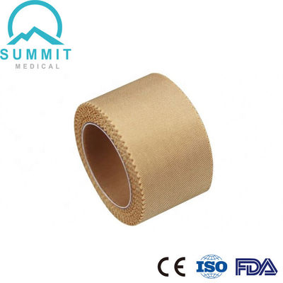 2.5cmX5m Tan Silk Surgical Adhesive Plaster con la bobina di plastica