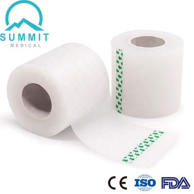 nastro adesivo ipoallergenico di 50mmX9.14m, chiaro nastro flessibile trasparente del pronto soccorso