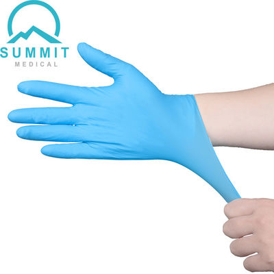 guanti eliminabili dell'esame 4g, guanti del nitrile dell'esame medico di 0.1mm