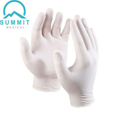 i guanti eliminabili medici dell'esame di 0.08mm, spolverizzano i guanti chirurgici del lattice sterile libero