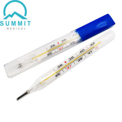 Termometri di vetro Mercury Thermometers Medium Size clinico dell'ascella orale dell'ospedale