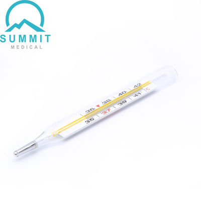 Termometri di vetro Mercury Thermometers Medium Size clinico dell'ascella orale dell'ospedale
