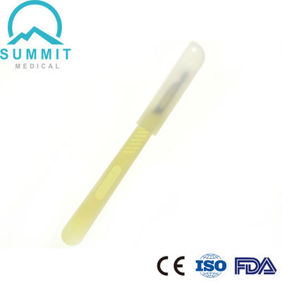 Lama chirurgica del bisturi della maniglia di plastica per Dermaplanning