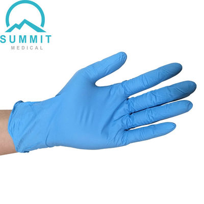 ASTM D6319 ha strutturato 4 Mil Nitrile Disposable Examination Gloves