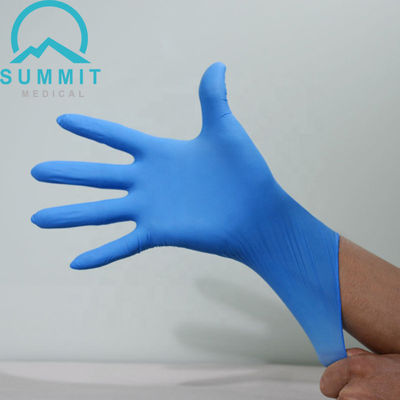 ASTM D6319 ha strutturato 4 Mil Nitrile Disposable Examination Gloves