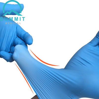 ASTM D6319 ha strutturato 4 Mil Nitrile Disposable Examination Gloves