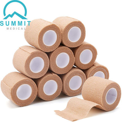 L'involucro 2 della fasciatura di Tan Color Nonwoven Self Adherent misura X in pollici 5 yarde