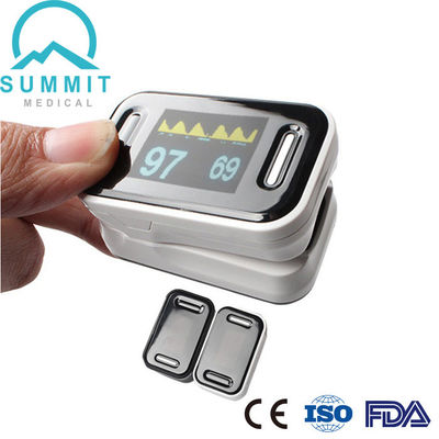 Bianco del nero di parametro di forma d'onda dell'ossimetro di impulso della punta delle dita di iso FDA del CE di TUV