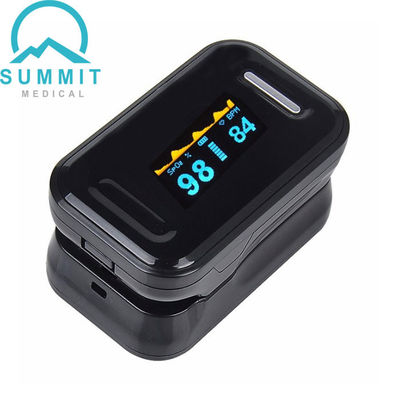 Monitor portatile di saturazione dell'ossigeno dell'ossimetro di impulso della punta delle dita di OLED Oximetry