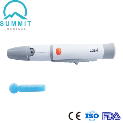 Tecnologia Painfree di Pen Adjustable Lancing Device With della lancetta di sangue di sicurezza