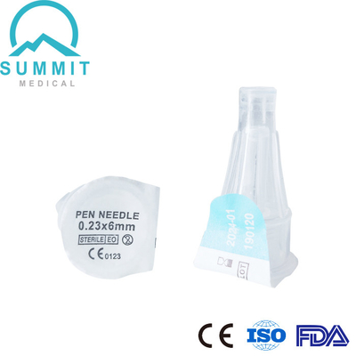Micro insulina Pen Needles 32G 6mm (1/4") per le iniezioni casalinghe dell'insulina