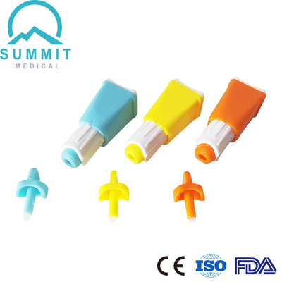 Lancette monouso 23G 26G 28G di sicurezza sterilizzate gamma con 3 profondità regolabili