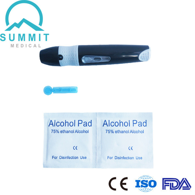 Un dispositivo Lancing diabetico di 6 regolazioni di profondità per le prove della glicemia