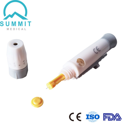 Mini Universal Pen Blood Lancet con 10 profondità regolabili