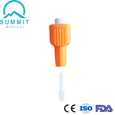 Lancette sterili di sicurezza con il calibro superiore di attivazione 28 del pulsante, profondità di 1.8mm