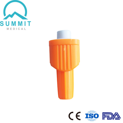 Lancette sterili di sicurezza con il calibro superiore di attivazione 28 del pulsante, profondità di 1.8mm