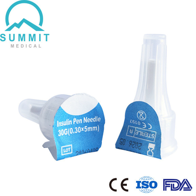 L'insulina ultra sottile Pen Needles 30G 5mm con Penta ha smussato gli aghi