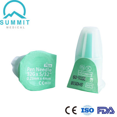 La micro insulina di Pen Needles Compatible With Most rinchiude 32G 4mm (5/32&quot;)